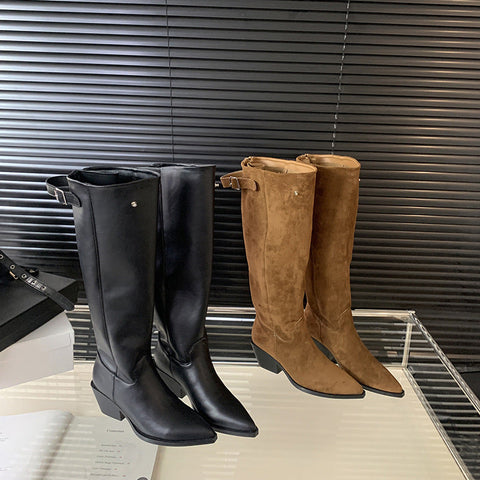 European And American-style High Boots For Women