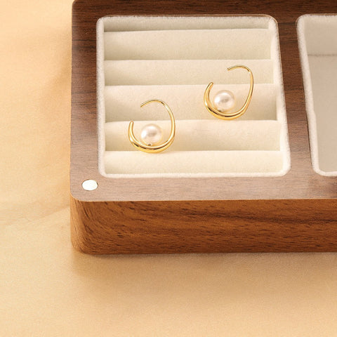 Stainless Steel High-End Irregular Trendy Earrings