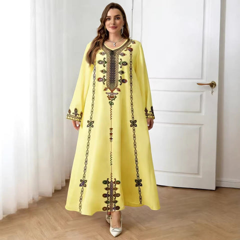 Women's Casual Loose Elegant Robe Dress