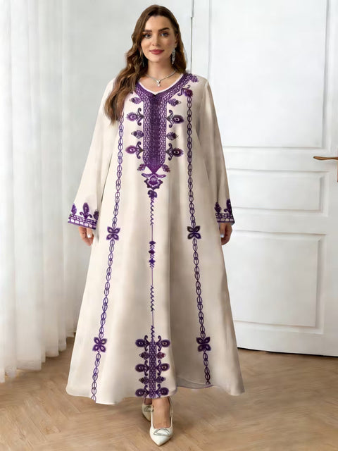 Women's Casual Loose Elegant Robe Dress