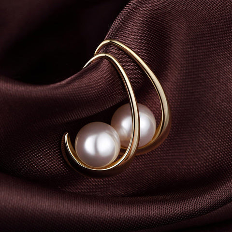 Stainless Steel High-End Irregular Trendy Earrings