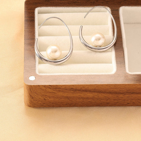 Stainless Steel High-End Irregular Trendy Earrings